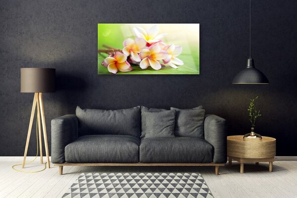 Skleneny obraz Kvety rastlina príroda 100x50 cm 2 Prívesky