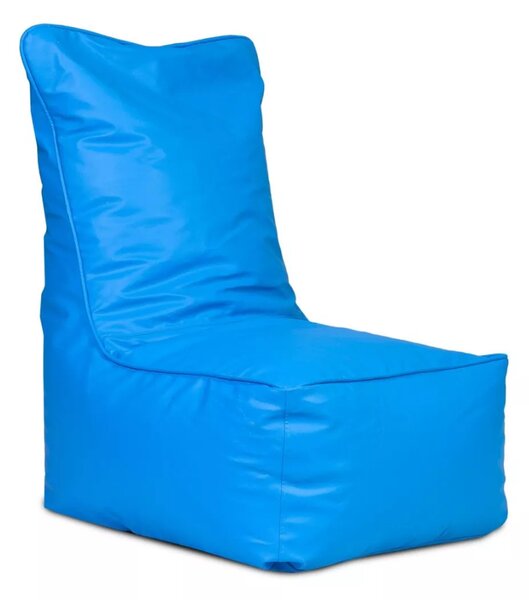 INTERMEDIC SK - Sedací vak Kreslo ELEGANT z ekokože | ergonomické kreslo 105×85×40 cm, 350 l Farba: E04 - Oranžová pomaranč (ekokoža)