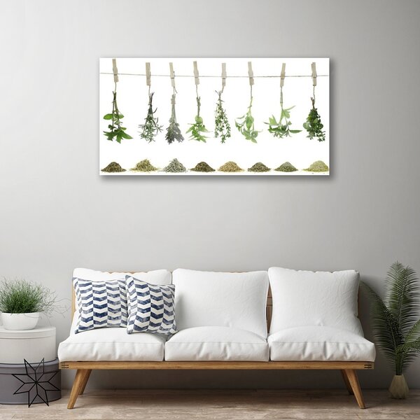 Skleneny obraz Kvety rastlina príroda 100x50 cm 2 Prívesky