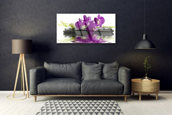 Skleneny obraz Kvety rastlina príroda 100x50 cm 2 Prívesky