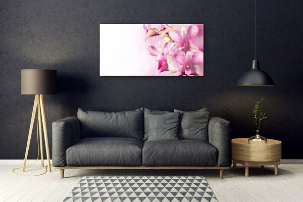 Skleneny obraz Kvety rastlina príroda 100x50 cm 2 Prívesky