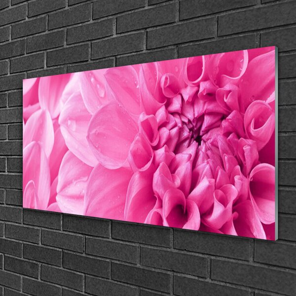 Skleneny obraz Kvety rastlina príroda 100x50 cm 2 Prívesky