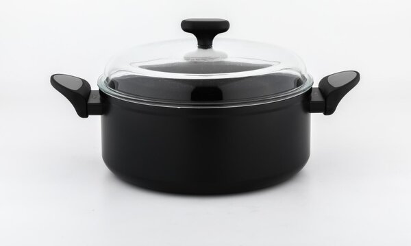 NOIS Hrniec s pokrievkou Salto Silver 28cm -7l