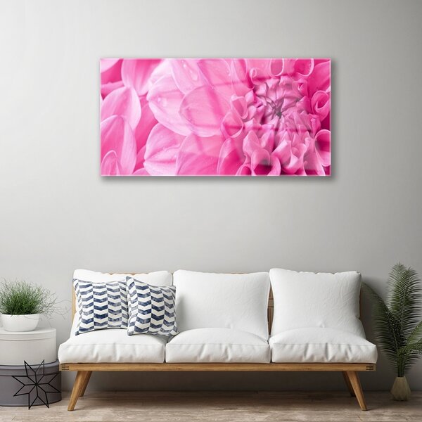 Skleneny obraz Kvety rastlina príroda 100x50 cm 2 Prívesky