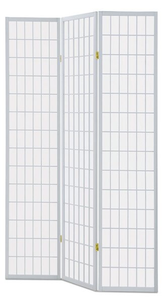 Paraván 3-dielny ACRON Farba: biela 180 x 132 cm