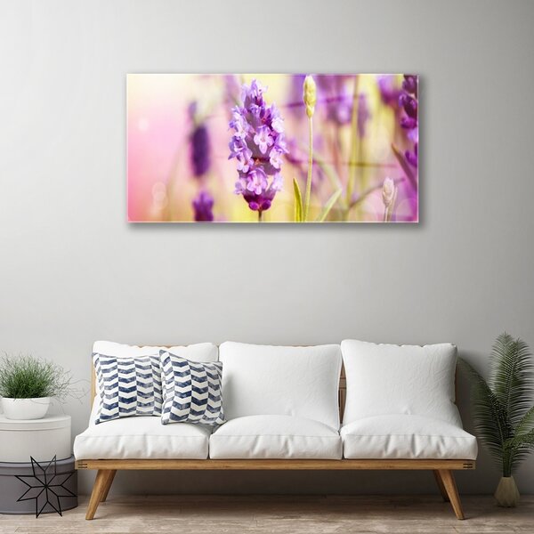 Skleneny obraz Kvety rastlina príroda 100x50 cm 2 Prívesky