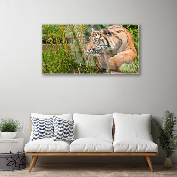 Skleneny obraz Tiger zvieratá 100x50 cm 2 Prívesky