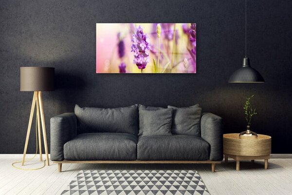 Skleneny obraz Kvety rastlina príroda 100x50 cm 2 Prívesky