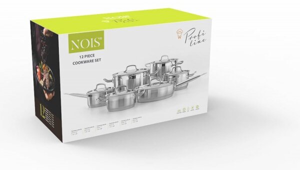 NOIS Sada hrncov 12-dielna Profi Line