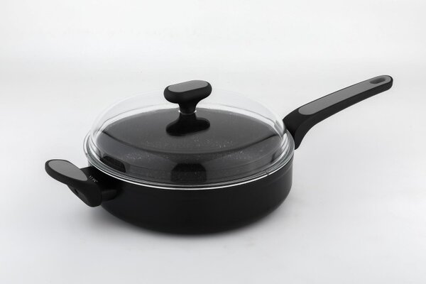 NOIS Hlboká panvica s pokrievkou Salto Silver 26cm 3,4l