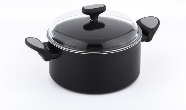 NOIS Hrniec s pokrievkou Salto Silver 24cm - 5,1l