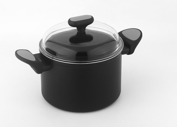 NOIS Hrniec s pokrievkou Salto Silver 20cm - 4,2l