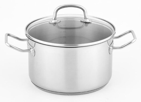 NOIS Nerezový hrniec s pokrievkou 3,6l