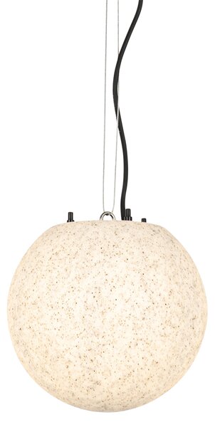 Inteligentná vonkajšia lampa sivá 25 cm IP65 vrátane WiFi A60 - Nura
