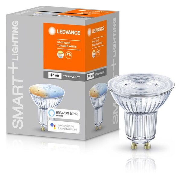 Žiarovka LEDVANCE® SMART+ WIFI 050 (ean5679) dim - stmievateľná, GU10, 2700K-6500K, PAR16