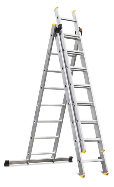 Rebrík Strend Pro DP 3x08, Alu, EN 131 max. 4.97 m, BASIC