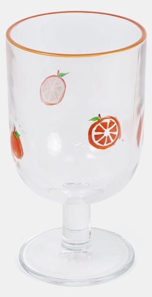 Sinsay - Pohár s ovocným motívom - oranžová