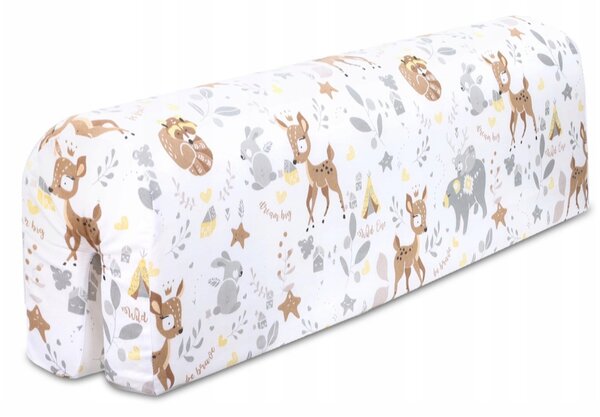 Vulpi Chránič na bariérku detskej postieľky Safety Animals 70 cm Farba: svetlobéžová