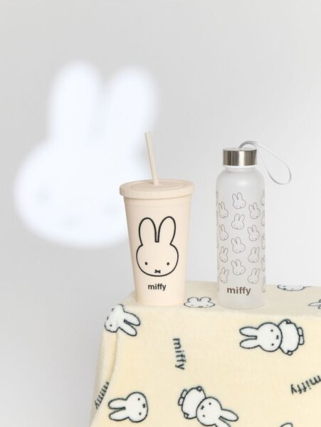 Sinsay - Hrnček s viečkom a slamkou Miffy - viacfarebná