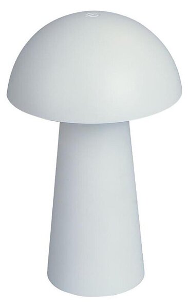 Rabalux 76037 - LED dotyková stmievateľná vonkajšia lampa MIREO 1,5W/5V IP44 1200 mAh USB biela