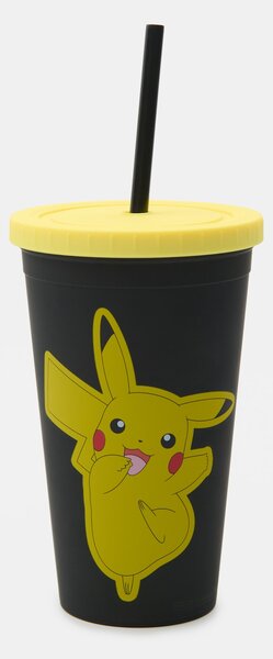 Sinsay - Hrnček s viečkom a slamkou Pokémon - viacfarebná