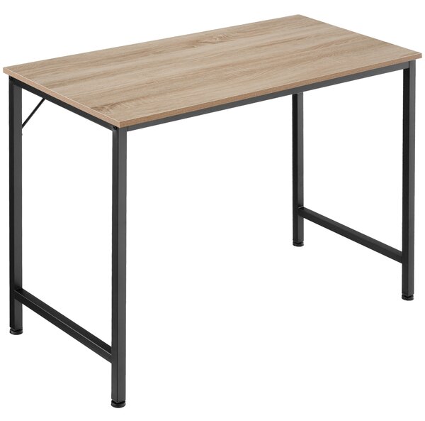 Tectake 404460 písací stôl jenkins - industrial svetlé drevo, dub sonoma, 100 cm
