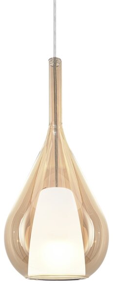Ideal lux 360058 závesné stropné svietidlo KALIQUE E27 | sťahovacie | na lanku | hnedá