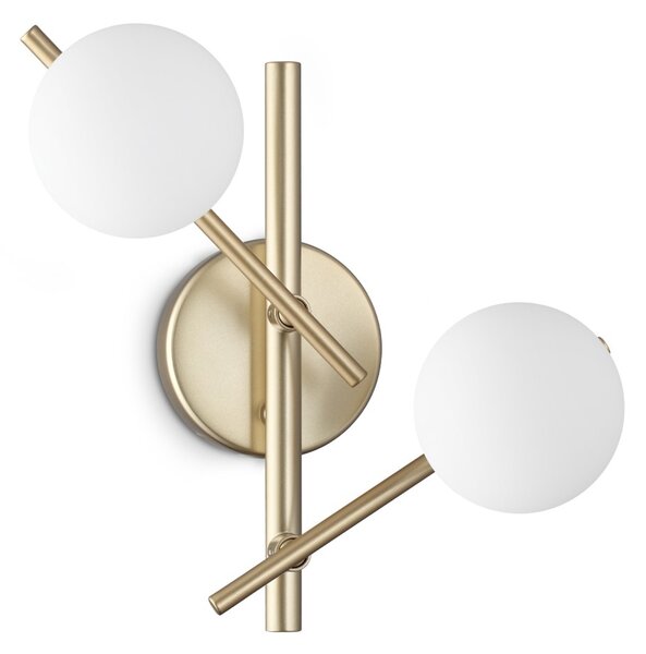 Ideal lux 365084 nástenné svietidlo ATLAS G9 | zlatá