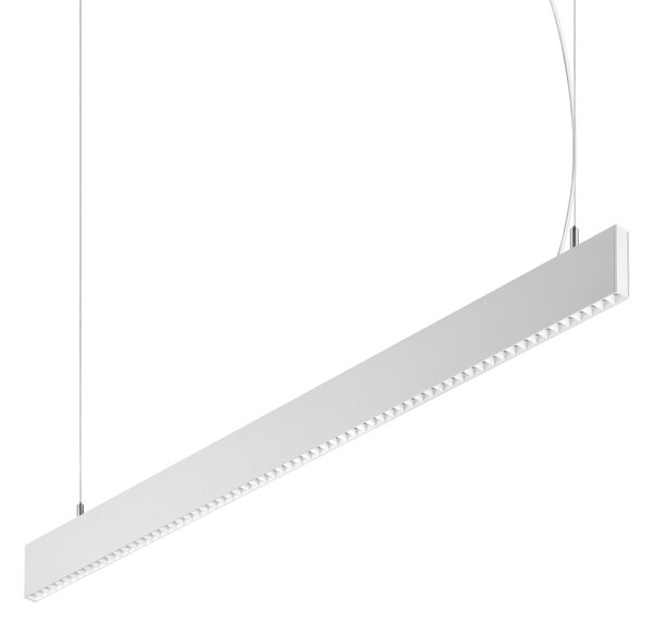 Ideal lux 368955 LED závesné stropné svietidlo STEEL | 30W integrovaný LED zdroj | 2870lm | 3000K | sťahovacie | na lanku | biela