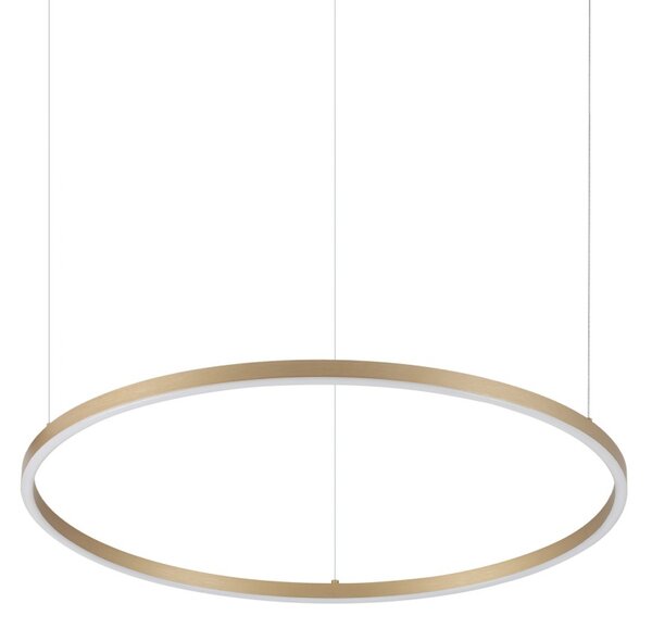 Ideal lux 370446 LED závesné stropné svietidlo ORACLE | 37W integrovaný LED zdroj | 2130lm | 3000K | sťahovacie | na lanku | bronz