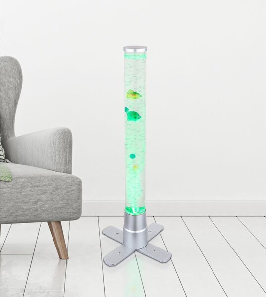 Globo 9017 LED stojacia lampa Mendoza 9x0,06W | 4lm | RGB
