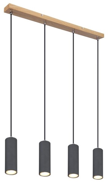 Globo 57911-4HG závesný luster Robby 4x35W | GU10