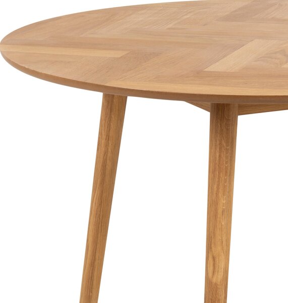 JEDÁLENSKÝ STÔL, dub, farba duba, 120/120/75 cm MID.YOU - Stoly, Online Only