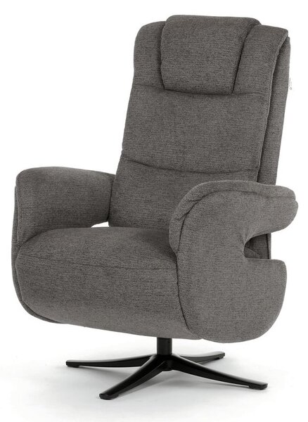TV-C5590 GREY2, Polohovacie elektrické kreslo, sivá látka, Zero Gravity