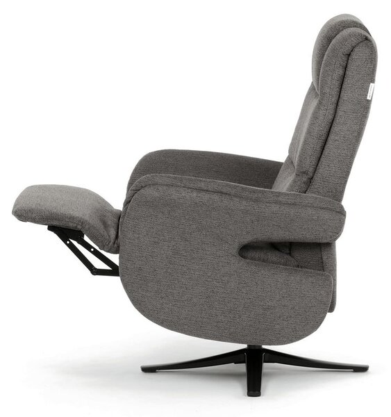TV-C5590 GREY2, Polohovacie elektrické kreslo, sivá látka, Zero Gravity