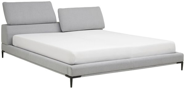 ČALÚNENÁ POSTEĽ, 180/200 cm, sivá Livetastic - Online Only spálne, Online Only