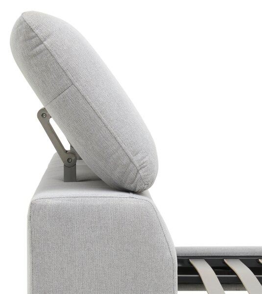 ČALÚNENÁ POSTEĽ, 180/200 cm, sivá Livetastic - Online Only spálne, Online Only