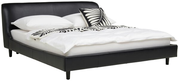 ČALÚNENÁ POSTEĽ, 180/200 cm, čierna Livetastic - Online Only spálne, Online Only