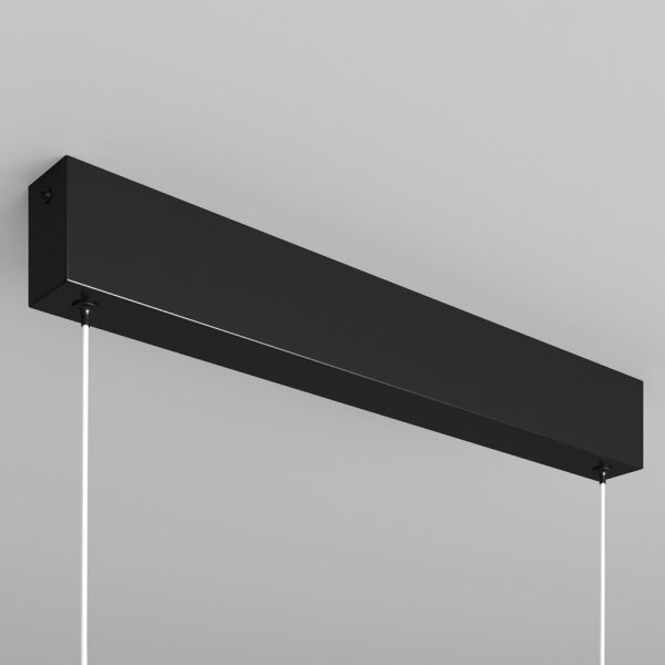 Maytoni P010PL-L30B4K- LED Luster na lanku STEP LED/30W/230V 4000K 118,5 cm čierna