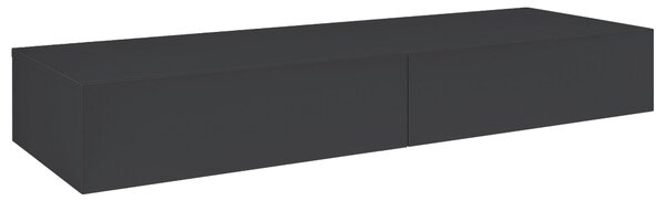 KONZOLOVÝ STOLÍK, antracitová, 110/40/16 cm Hom`in - Stolíky do obývačky