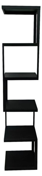 REGÁL, čierna, železo, 25/119/25 cm Carryhome - Online Only drobný nábytok, Online Only