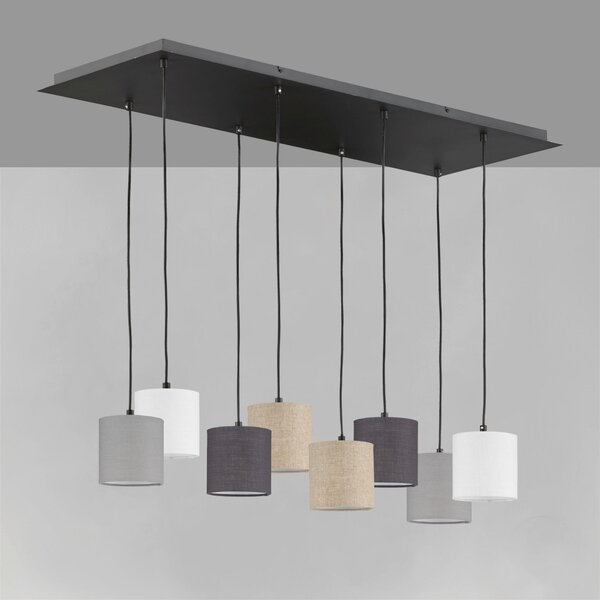ZÁVESNÉ SVIETIDLO, 115/38/140 cm Fischer & Honsel - Online Only bytové doplnky, Online Only