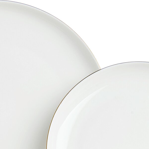 KOMBINOVANÝ SERVIS 20-dielne, nový kostný porcelán (new bone china) keramika Novel - Jedálenské sety