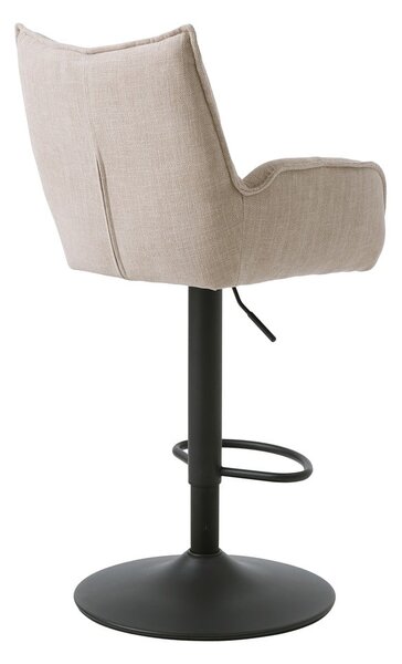 Krémové barové stoličky s nastaviteľnou výškou v súprave 2 ks Marilla – Unique Furniture