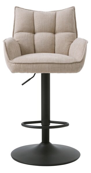 Krémové barové stoličky s nastaviteľnou výškou v súprave 2 ks Marilla – Unique Furniture