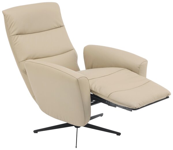 RELAXAČNÉ KRESLO, textil, koža, taupe Livetastic - Online Only obývacie izby, Online Only
