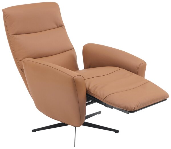 RELAXAČNÉ KRESLO, textil, koža, hnedá Livetastic - Online Only obývacie izby, Online Only