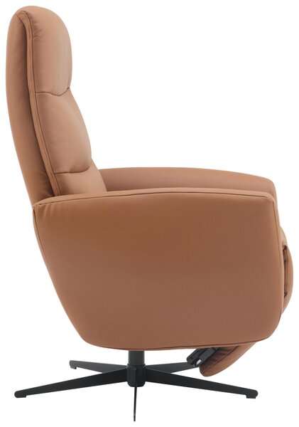RELAXAČNÉ KRESLO, textil, koža, hnedá Livetastic - Online Only obývacie izby, Online Only