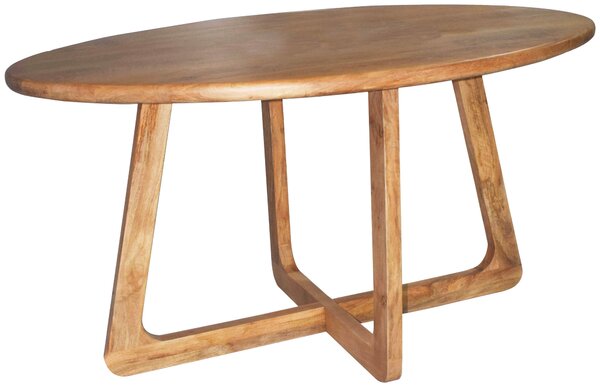 JEDÁLENSKÝ STÔL, mangové drevo, prírodná farba, 145/100/75,5 cm MID.YOU - Online Only jedálne, Online Only