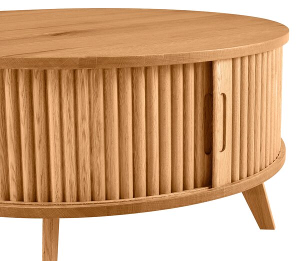 KONFERENČNÝ STOLÍK, farba duba, drevo, kompozitné drevo, 80/80/41 cm Waldwelt - Stolíky do obývačky